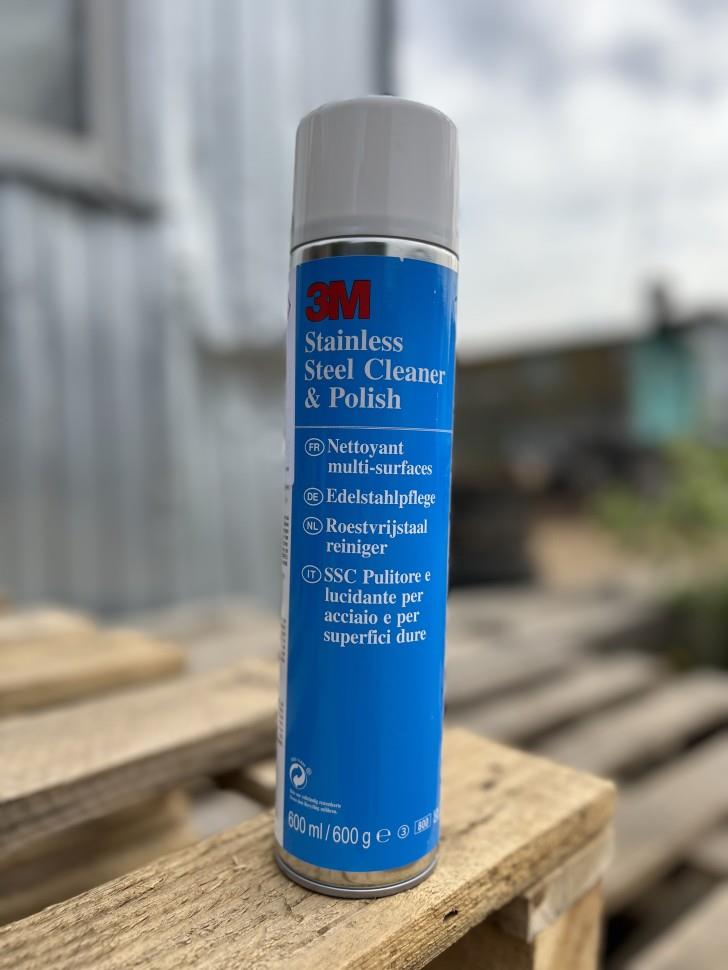 Аэрозольное чистящее средство для нержавеющей стали 3M™ Stainless Steel Cleaner &amp; Polish