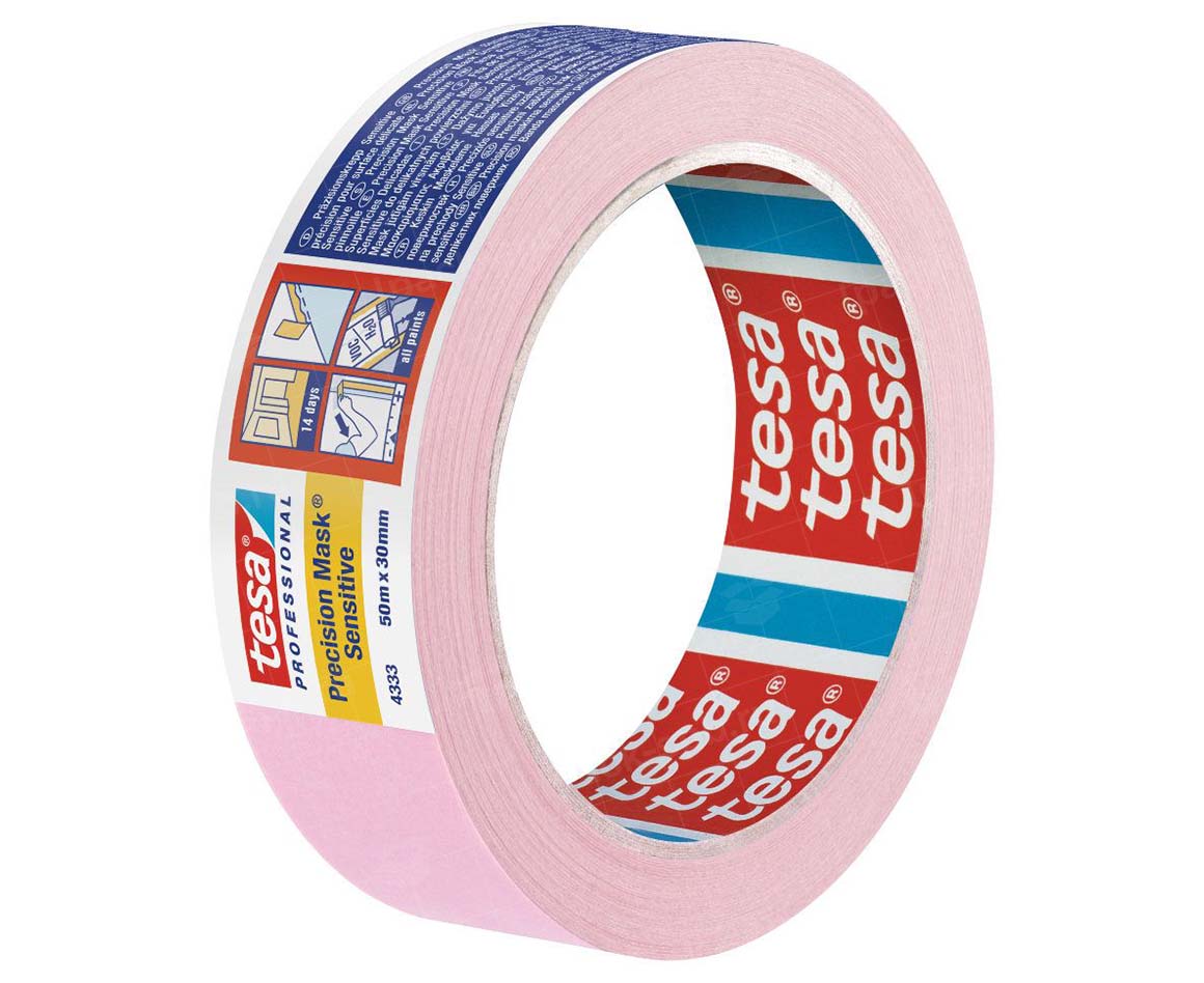 Tesa 4333, 50 м * 30 мм, светло-розовый